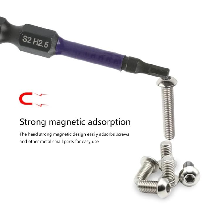 Magnetic Impact Screwdriver Bit Hex Shank H 1.5-H 8 Hexagonals TorxScrewdriver Bit