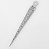 Taper Gage 0-15mm Stainless Steel Taper Welding Gauge Inch & Metric Feeler for G