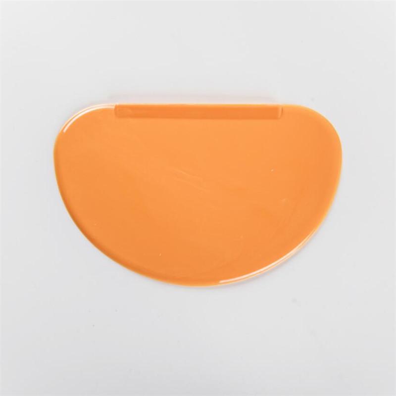Orange Weicher Flexibler Kunststoff Teig Sahne Schaber Kuchen Spachtel Gebäck Butter Schneider Backen Kuchen Gebäck Werkzeuge für Brotbacken