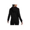 Nike Logo Printed Zip-Up Hoodie Women jackets Black DQ5472-010
