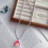 Fashion Sweet Y2K Cute Resin Colorful Strawberry Watermelon Lemon Fruits Pendant Bead Necklace for Women Summer Jewelry Gifts