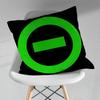 TType O NNegative Throw Pillow Case Living Room Sofa Cushion Cover For Home Bedroom Decoration Protector