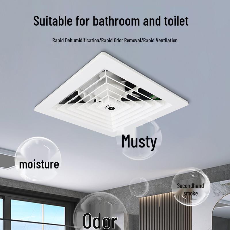 Silent Inline Ceiling Vent Fan for Bathroom and Kitchen