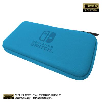 Lizenzierte schlanke Hartschalentasche für Nintendo Switch Lite Blue Switch Lite [Nintendo-Produkt] [Nintendo-kompatibel]