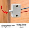 Automatic Reset Switch, Household Cabinet Door Control Switch, Wardrobe Light, Easy To Install.
