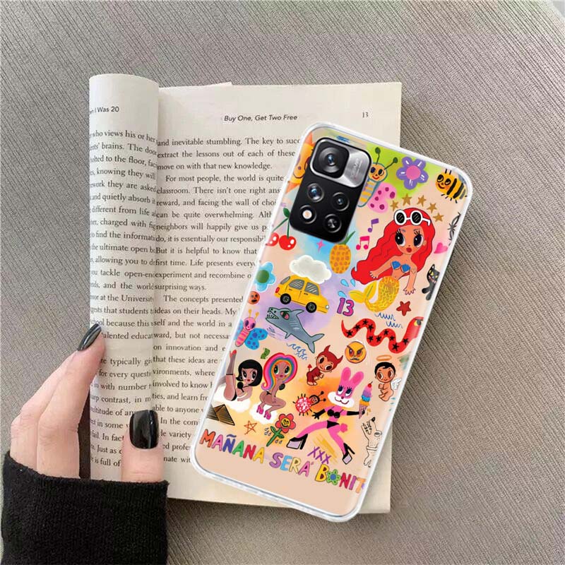 Karol G Manana Sera Bonito Phone Case For Xiaomi Redmi Note 14 Pro 12 Plus 12S 10 11 Pro 4G 5G 9T 9S 8T 10S 11T 11S 11E 9 8 Coqu