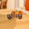 Harvest Festival Wooden Sign Turkey Pendant Thanksgiving Wooden Painted Car Pendant Pumpkin Wooden Sign Decoration