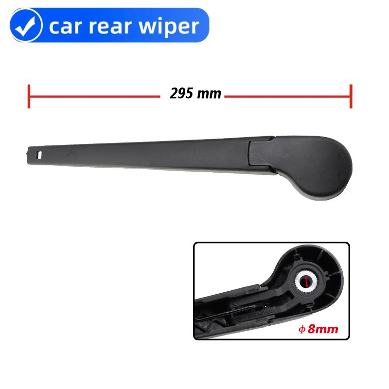 Car Rear Wiper Blades Back Window Wipers Arm For BYD S7 Hatchback (2015 Onwards) 345mm Auto Windscreen Blade Accessories