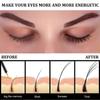 Nourishing Mascara & Eyebrow Serum - Slimming, Lengthening, Darkening Natural Black Lash & Brow Enhancer with Blueberries, Grape Seeds & Cranberries -