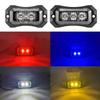 2Pcs Trailer Led Lights Truck Marker Side Lighting Lamp 2/3Led Car Van Pickup Lorry Grille Warning Clearance Side Marker Lights