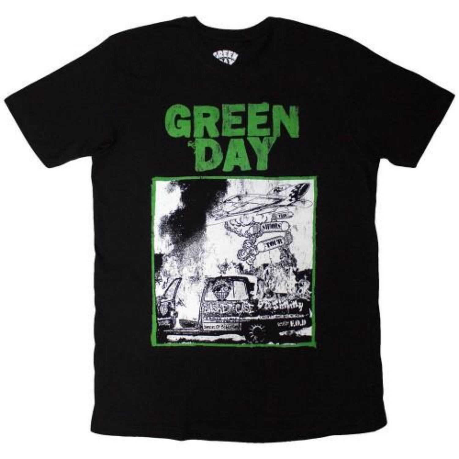 Green Day Unisex Adult Riot Trio T-Shirt XXXXL
