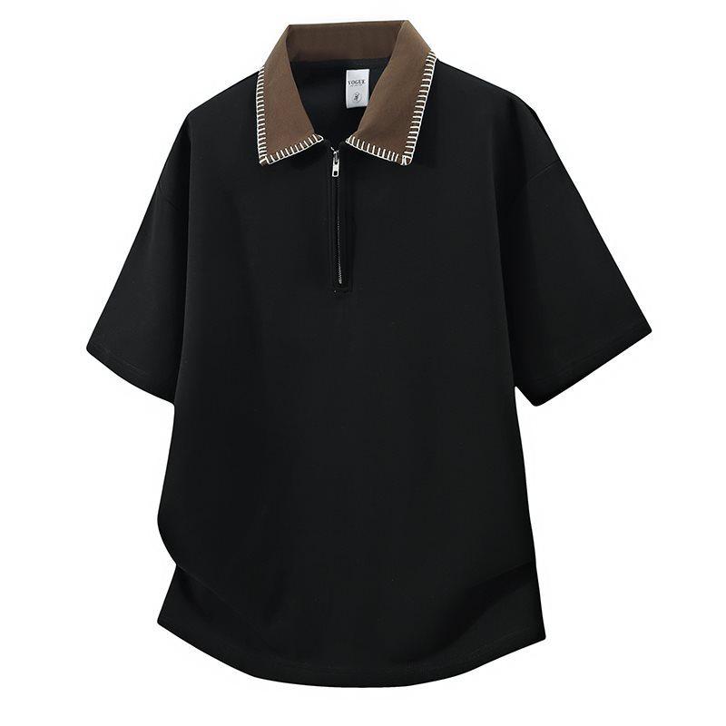 

2022 Summer Men s Quick-Dry Ice Silk Polo Shirt Medium (M)