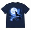 Retro Dachshund Moon T-Shirt Funny Wiener Dog Graphic Tee Dog Lover Gift