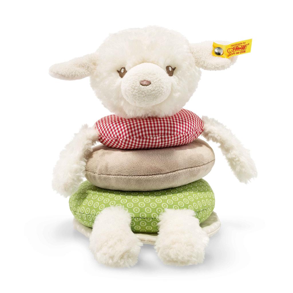 Steiff Happy Farm Lamb Allure Lamb 18cm 240850 (Stacking Toy)