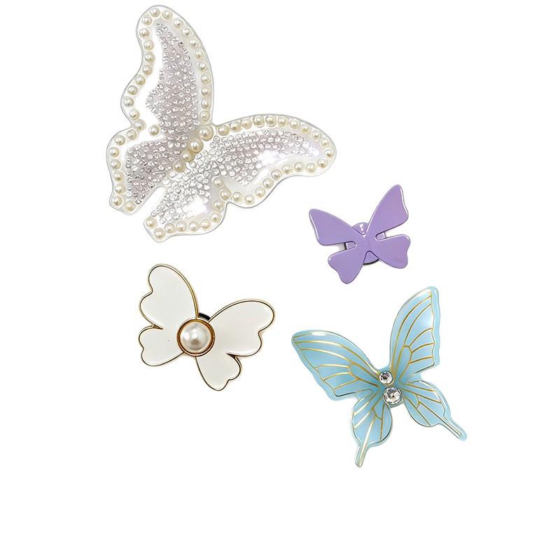 Resin Butterfly Shoe Flower Buckle Decoration Accessories