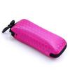 1PC Compressive Honeycomb Zipper Spectacle Case Sunglasses Case Black Sunglasses Zipper Bag Sun Case Variety Multicolor