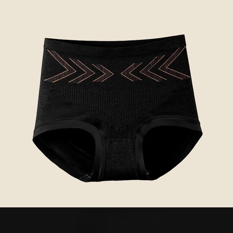 Fashionable High Waist Shaping Hip Lifting Underwear in Large Size Comfortable Soft Skin Friendly Women's Triangle Underwear