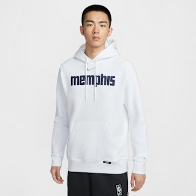 Nike Club Sweatshirts Men s White Hooded Moderate XL