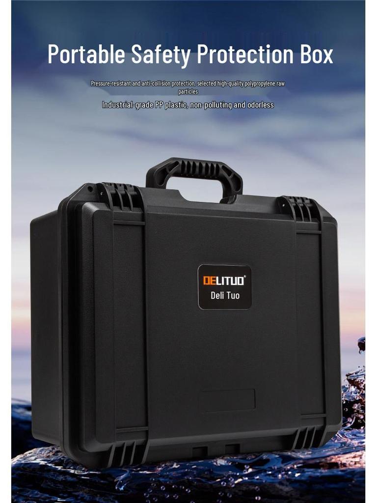 קופסת הגנה מפלסטיק עמידה למים ועמידה בפני זעזועים למצלמה וציוד