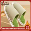 2025 thickened cotton mop women's autumn and winter indoor home non-slip velvet warm bag head floor slippers men
