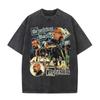 Heisenberg TV Breaking Bad Stay Out of My Territory Vintage Washed T Shirt Better Call Saul Graphic Tshirt Men Cotton Tshirts