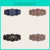 Wide Womens Ethnicinspired Waist Belt With Plastic Turquoise And Rhinestone Embellishments For Fashion Seasonal