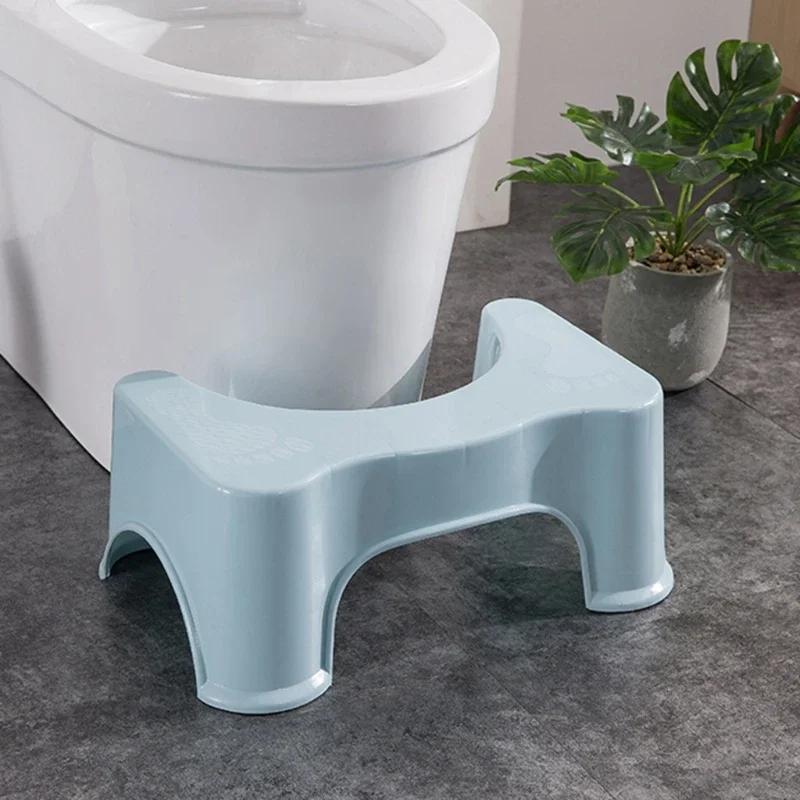 Badkamer Squatty Potty Toiletkruk Kinderen Zwangere Vrouw Zitting Toilet Voetkruk voor Volwassen Mannen Vrouwen Oude Mensen