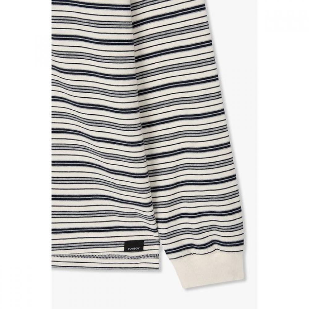 Studio Tomboy Stripe Polo Shirt  9176122977 