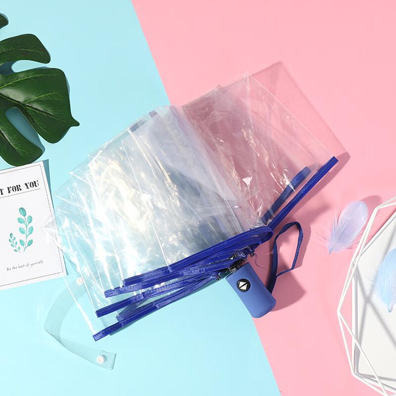 Nanjiao Automatic Clear Compact Umbrella
