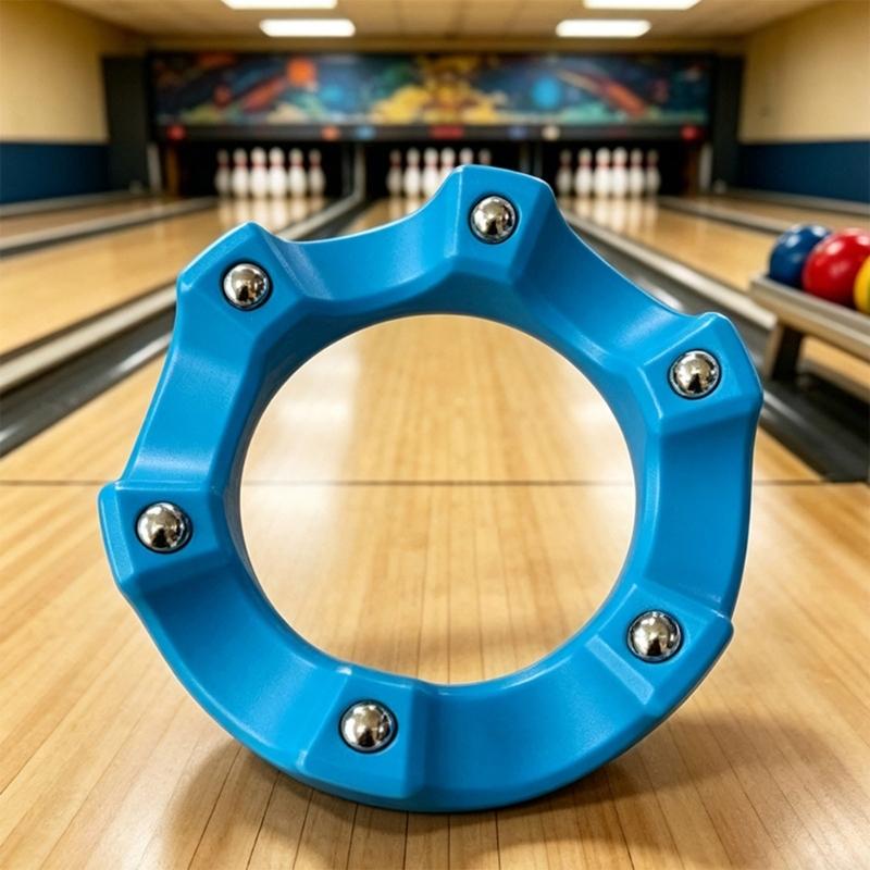 Light weight Bowling Ball Rotating Stand Smooth 360 Degrees Rotating Spinners for Easy Grinds and Polishing