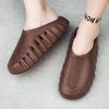 Men Lightweight Casual Slippers Slip On Summer Sandals Everyday Shoes Sizes 40-45 for Home Walking Travel Leisure and Daily Wear