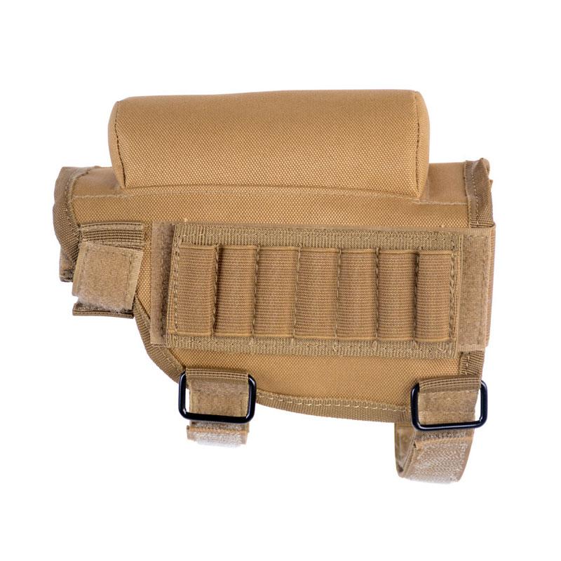 Stock Butt Bag Tactical Pouches Multifunctional Magazine Pouch for Ammo Storage Reload Suppressor Shotgun Shell Holder 5