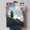Ghost of Tsushima Metal Poster Customized Wall Art Retro Vintage Tinplate Signs for Man Cave Gaming Room Decoration Aesthetic