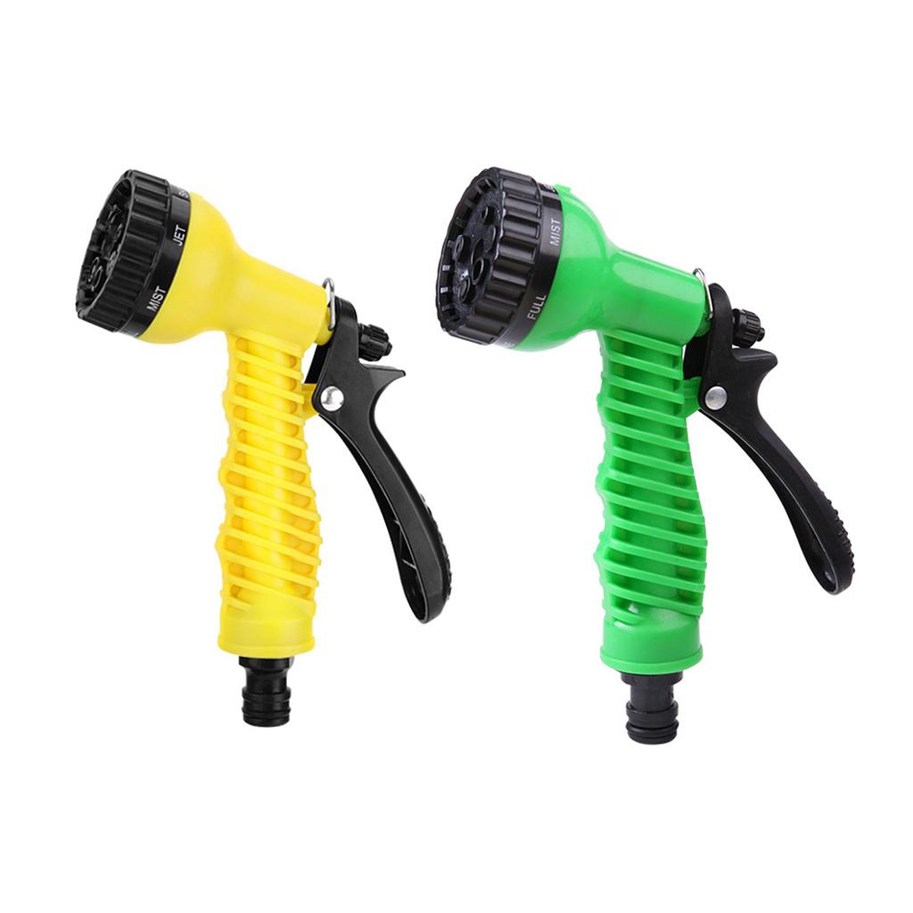 Hose Pipe Spray Gun High Pressure Hose Pipe Spray Gun Nozzle 7 Adjustable Patterns Water Hose Spray Gun for Watering
