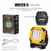 Portable Work Light with Adjustable Brightness Levels Rechargeable LED Mini Work Lamp USB Charging Compatible with Various Work Environments