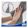 MR.SIGA Microfiber Cloth with String That Can Be Hung and Stored, 6 Pieces, Dark Gray