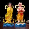 30cm  Statues Home Offerings of Figures Feng Shui Ornaments Home Decoration Accessories Golden Boy and Jade Girl Buddha Statue