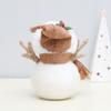 Wind Wool Felt Elk Snowman Doll Desktop Ornament 1PCS Snowman