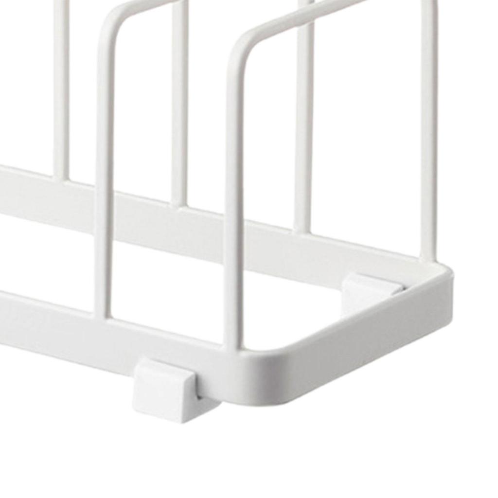 Dish Storage Rack 5 Grids Kitchen Storage Rack Tools Compact Dish Drying Rack for Dining Room Restaurant Kitchen Counter Home