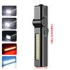 USB Rechargeable LED Work Light 1000 Lumens COB Lantern with Power Capacity Indicator Handled Flashlight for Outdoor Car Repair