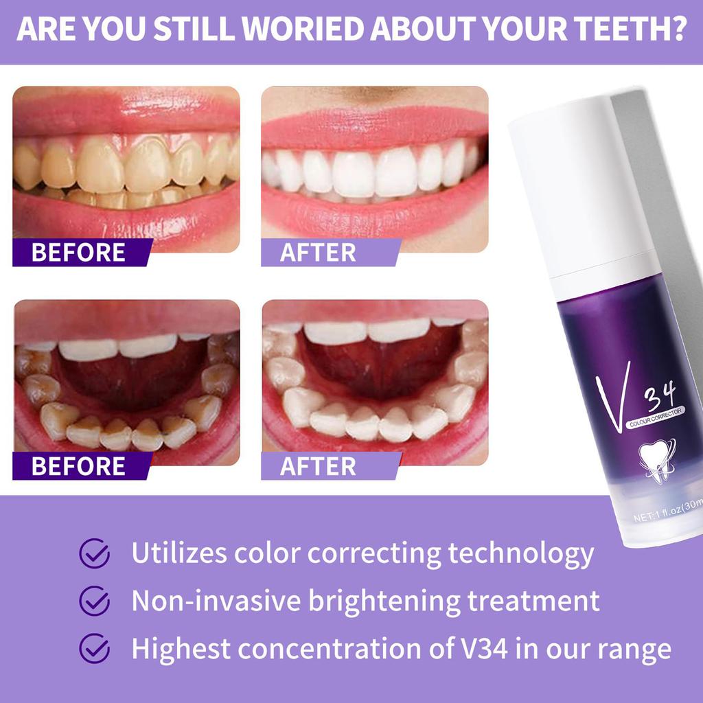 30ml Repairing And Whitening Toothpaste To Improve Tooth Sensitivity Fresh Breath Oral Periodontal Non-invasive Whitening Care