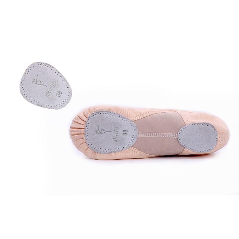 WEZHO Women s Canvas Pointe Ballet Shoes