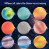 Children's Solar System Digging Kit: Educational Treasure Hunt with Eight Planet Balls and Gemstones