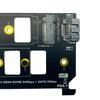PCIE 4.0 To Dual M.2 NVMe SSD Adapter Card, Black