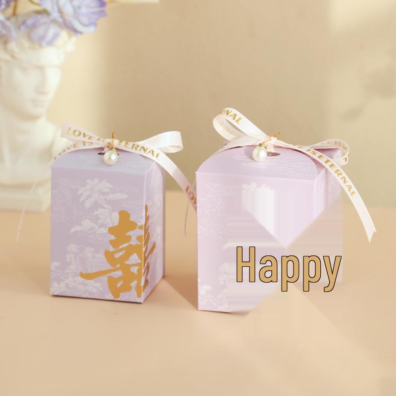 2025 Wedding Favor Candy Gift Boxes - Empty Niche Candy Bags