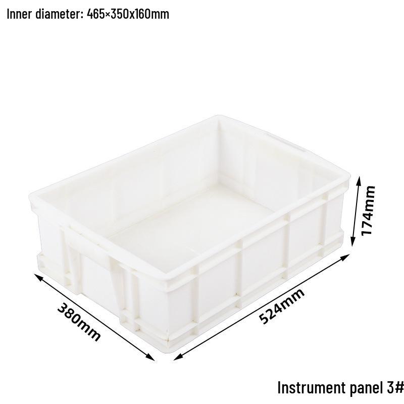Rechteckige Kunststoff-Teile- & Schrauben-Aufbewahrungsbox für Werkzeuge & Logistik