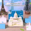 3D Paper Carving Art Craftwork Memo Pad Notepad Note Pad Desk Decoration Creative Diy Decorative Gift For Christmas Housewarming