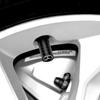 CRH1 4Pcs Styling Wheel Tire Valve Air Stem Cap Duust Covers For Mercedes Benz W210 W176 AMG CLS CLE CLA GLA GLB GLS Class A GLE W222