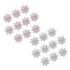 10Pcs Crystal Flower Button DIY Accessories Scrapbook Rhinestone Flatback Embellishment Hair Clip Bouquet Card Making