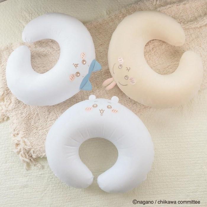 [Anime Chiikawa] Inflatable Multi Cushion CK64905 Beige, One Size